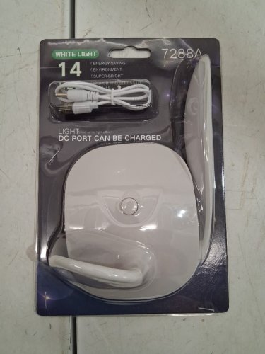 FLEXIBLE LED DESK LIGHT - WHITE (MODEL: 7288A) image 2