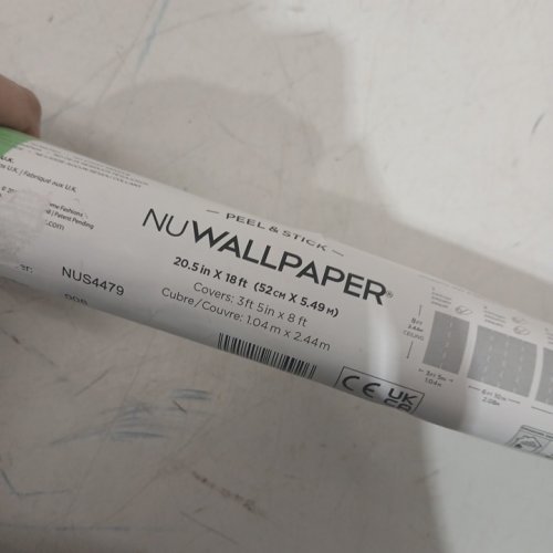2PK NUWALLPAPER  Peel & Stick Wallpaper ROLLS - APPROX. 20.5" X 18FT -  Blush Enchanted  - (MODEL: NUS4479) image 3