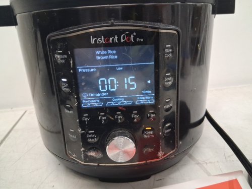 INSTANT POT DUO GOURMET 6 QUART 10-IN-1 PROGRAMMABLE MULTI-COOKER - BLACK (MODEL: 7483349) image 7