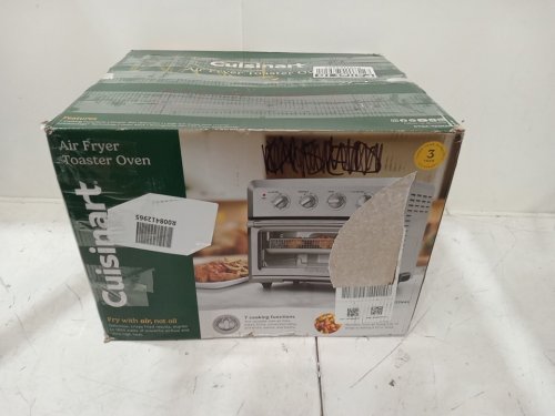 cuisinat 6-in-1 convection toaster oven airfryer combo - 16" x 15.5" x 14" - 1800w - silver (model: ctoa-122nas) image 2