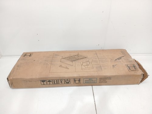 HEAVY DUTY STEEL MATTRESS FOUNDATION - QUEEN - 12" - BLACK (MODEL: 8801) image 2
