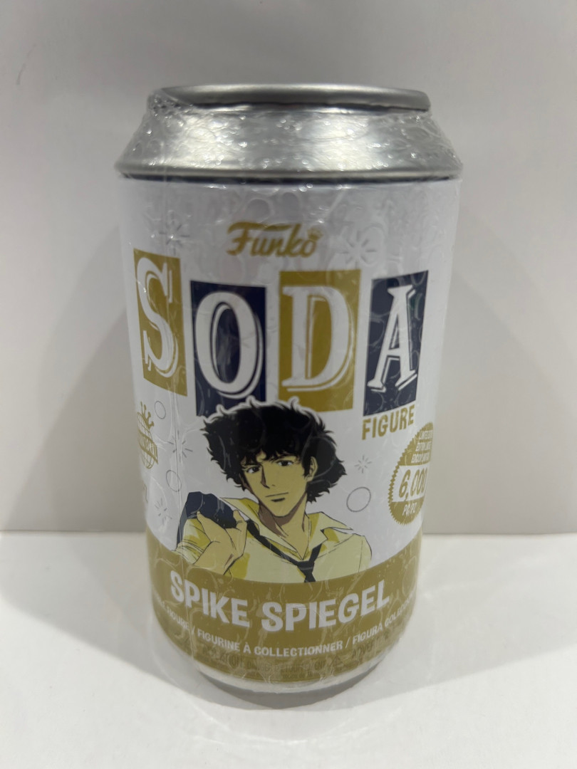 Funko soda! cowboy bebop - spike spiegel vinyl figure collectible (1 in 6 chance of limited edition chase) image 3