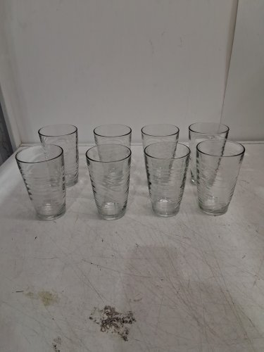 8PK LIBBEY ORBITA GLASS CUPS - 528ML - CLEAR image 2