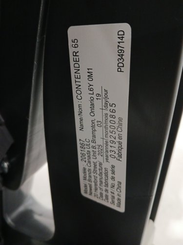 Graco Contender 65 Convertible Car Seat with Rear‑to‑Forward 5‑Point Harness (5–65 lb), No‑Rethread Simply Safe Adjust, Machine‑Washable Pad and Cup Holder - grey (MODEL : 2061867) image 8