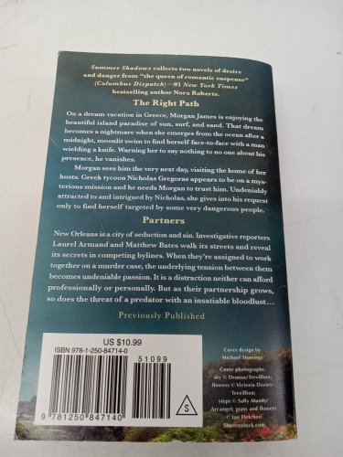 (paperback) summer shadows: a novel by nora roberts image 3