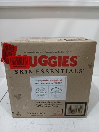 204PK HUGGIES DIAPERS SKIN ESSENTIALS - SIZE 1 - DISNEY image 2