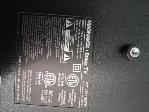 MAGNAVOX ROKU TV 720P SMART TELEVISION - 24" - BLACK (MODEL: MRT2405) image 6