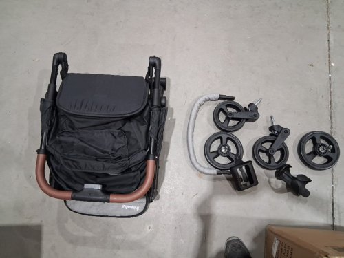 Summer by Ingenuity 3Dquickclose CS+ Compact one touch Folding Stroller - 50LBS max - GREY/BLACK (MODEL: 31900) image 3