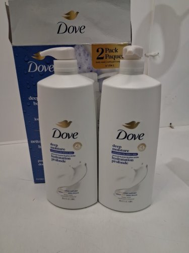 2PK DOVE deep moisture body wash - 1.04l each image 2