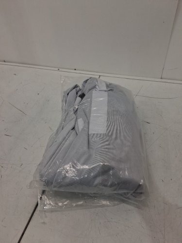 rdi railing branded heavy duty cotton backdrop - 123" x 82" - black image 2