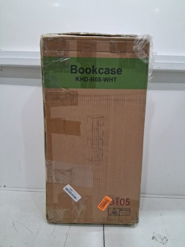 Simple Home 5-Tier Adjustable Shelf Bookcase 42.2- WHITE (MODEL: khd-b08-wht) image 2