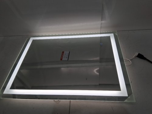 KEONJINN Bathroom LED Mirror Anti-Fog Horizontal/Vertical - 32" X 24" - WHITE image 6