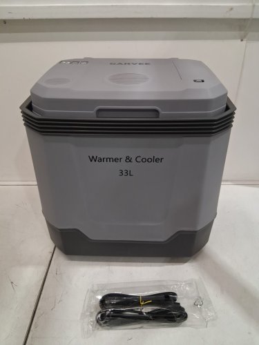GARVEE PORTABLE ELECTRIC COOLER & WARMER CAR REFRIDGERATOR - 33L - GREY (MODEL: CBP-33L-A) image 3