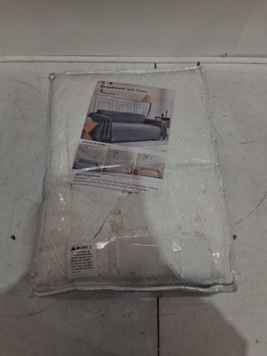 Deep Dream Sofa Cover for 3 Cushion Couch - 71" x 118" - White image 2
