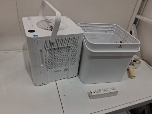 Midea cube smart wifi dehumidifier, compatible with alexa - 50 pint - 4,500 sq. ft - white (model: mad50s1qwt-A) image 5