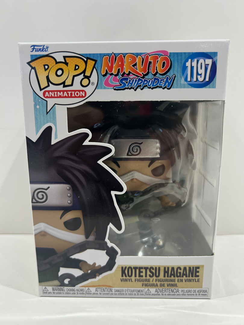 Funko pop! animation: Naruto shippuden - kotetsu hagane vinyl figure (#1197) image 2