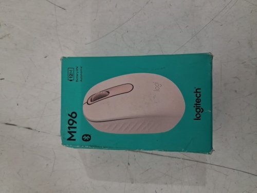 logitech wireless Bluetooth mouse - compatible with windows and mac - pink (model:m196) image 2