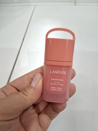 LANEIGE JuicePop Box Hydrating & Lightweight Oil Lip Tint - 4.5g - disco coral image 2