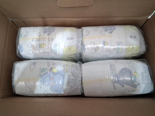 132PK PAMPERS SWADDLERS DIAPERS - SIZE 3 image 2