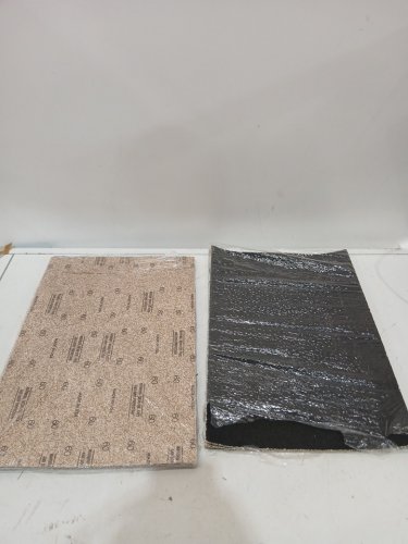 20PK - mercer industries - 60GRIT sandpaper - 12" x 18" - BLACK image 4
