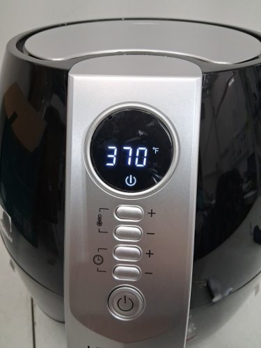 ULTREAN ELECTRIC LCD DIGITAL DISPLAY non-stick AIR FRYER -4.2qt - BLACK - (model: AF01) image 5