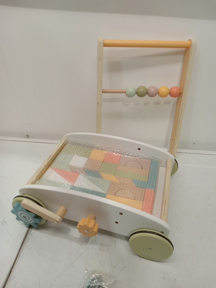 ROBUD Baby Push Walker WITH BLOCKS - MULTICOLOR (MODEL:WG189) image 3