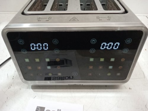 Salton 4 Slice Touchscreen Toaster - 1800W - SILVER (MODEL1992872 / ET2179) image 3