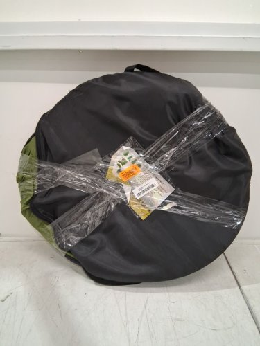 BREKMIS PORTABLE OUTDOOR CAMPING POP UP CHANGE ROOM PRIVACY TENT WITH CARRY BAG - 6.3FT - GREEN/BLACK image 2