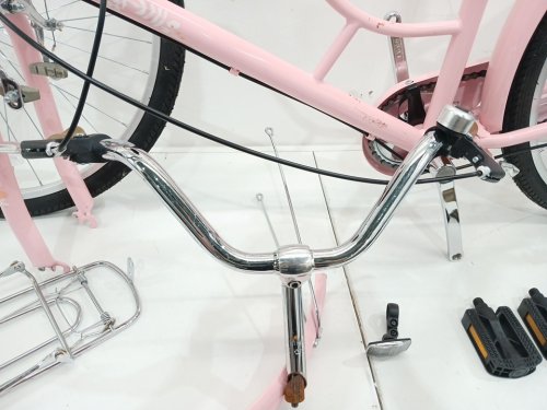 Beach Cruiser Bike Bicycle with Cup Holder - 26" - Pink (Model: SP38556PI-26) image 6