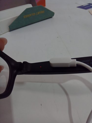 AI Smart Glasses with 4K Camera, Anti-Shake Video Glasses with Blue Light Blocking Lens - black (model: w610) image 4