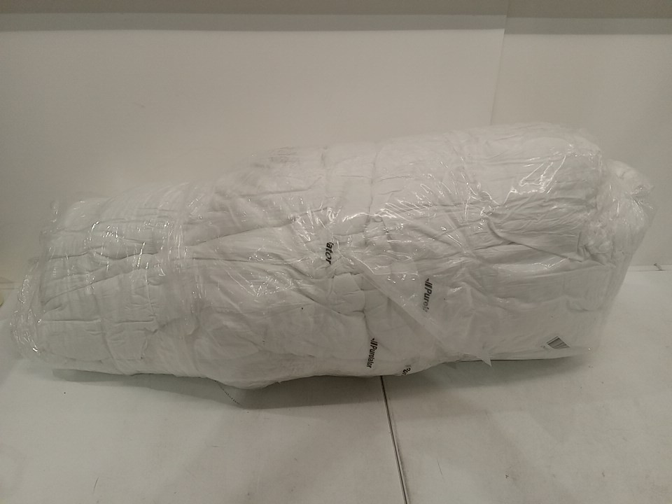 MATTRESS PAD PILLOW TOP MATTRESS TOPPER - KING - WHITE image 2