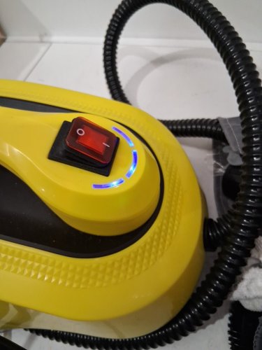 tvd Multi-Purpose Professional Household High Pressure and Temperature Steam Cleaner with accessories - 110v-120v - 320°F MAX - 52OZ MAX - yellow/black (model: Sw608-a) image 3