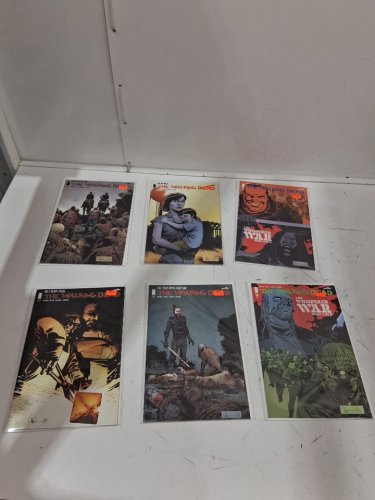 6 assorted walking dead comics - #131, 132, 133, 134, 158, 159 - image comics image 2