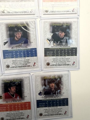 8 TOPPS GOLD LABEL 1999 HOCKEY CARDS image 6