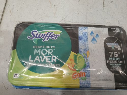 10PK Swiffer Heavy Duty Mop Wet Multi-Surface Cloth Refills - image 2