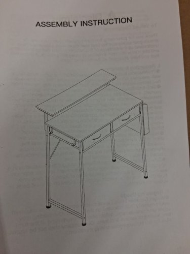 durayloly omputer Desk with 2 Drawers & LED Lights - 31" - white (model: uscpd2d80lwpvc) image 6