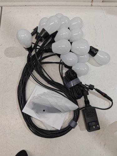 govee s14 outdoor rgbic led string lights with app control - 48ft - black (model: H702A) image 3