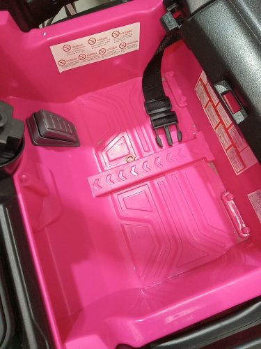 Costzon Kids Electric Ride on Truck Car With Remote Control, LED Lights, and Music - 12V - 4MPH - 66lbs cap - PINK (Model: TQ10317US-MH) image 7