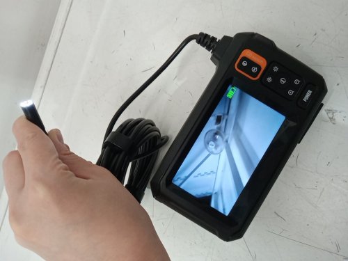 Endoscope Camera with Light and 4.3" IPS Screen - 1080P HD - 16.4FT - black (model:c30) image 4