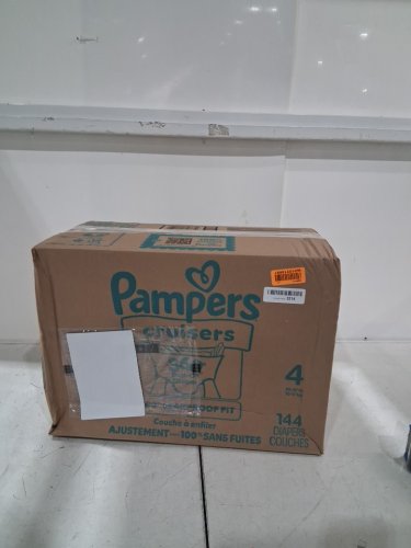 144pk Pampers Cruisers 360° Stretchy Waistband disposable baby diapers - size 4 (22lb - 37lb) image 4