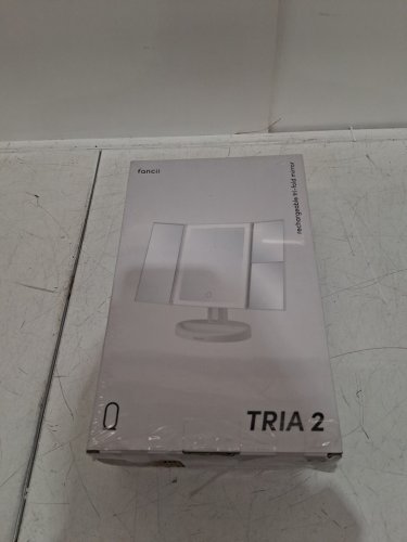 FANCII tria VANITY MIRROR - 5X & 10X MAGNIFICATION SIDE PANEL MIRRORS & LED LIGHT UP DISPLAY - (MODEL: FC-VMM1510X) image 2