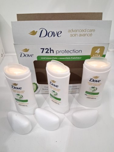 3 DOVE 72H PROTECTION ADVANCED CARE DEODORANT - 74G/EACH - COOL ESSENTIALS image 2