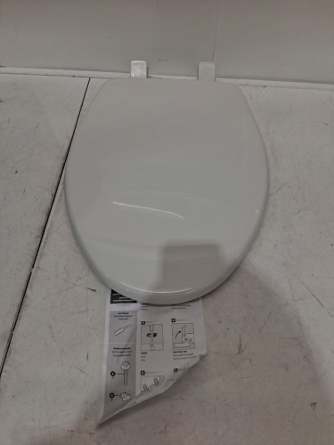 BEMIS slow close easy clean toilet seat - Elongated 18.5" - White - ( model: 7300SLEC 000 ) image 4