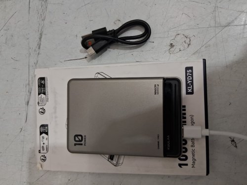 KUULA Wireless Portable Magnetic Power Bank - 10,000mAh - TITANIUM - (Model: kl-yd75) image 3