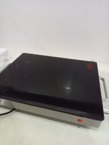 Chefman Compact Glasstop Warming Tray with Adjustable Temperature Control - 15"x12"  - black (model: rj22-mbtc-ca) image 4