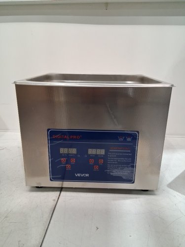 VEVOR 15L PROFESSIONAL 360W ULTRASONIC CLEANER WITH DIGITAL TIMER AND 600W HEATER -  SILVER image 4