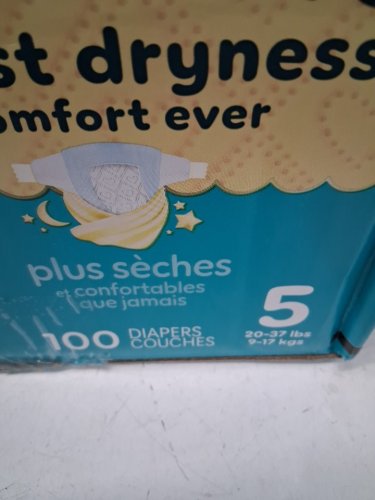 100PK PAMPERS SWADDLERS 100% LEAKPROOF DISPOSABLE BABY DIAPERS - SIZE 5 image 4