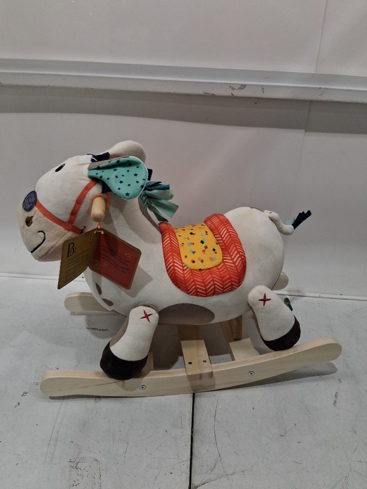 KID'S B. TOYS LARGE PLUSH RIDE ON RO… | King of the North Auction