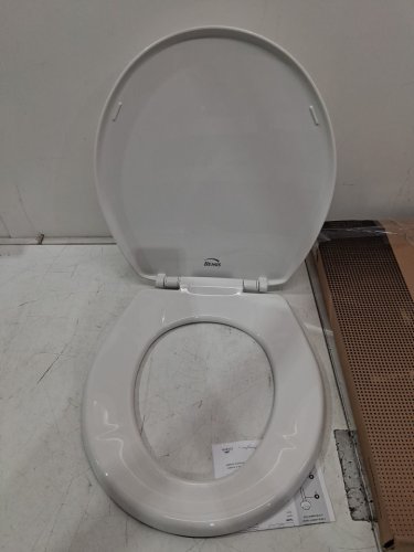 BEMIS PLASTIC round TOILET SEAT - WHITE (MODEL: 730slec000) image 4