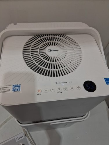MIDEA CUBE SMART WIFI DEHUMIDIFIER - 20 PINT - 1,500 SQ. FT - WHITE (MODEL: MAD20S1QWT) image 4